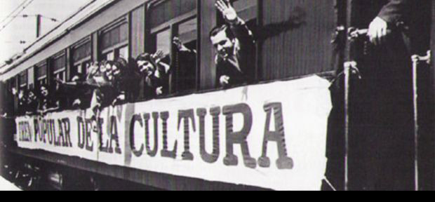 Imagen del Tren Popular de la Cultura (Chile). © Fotografía: Archivo Eulogio Dávalos.