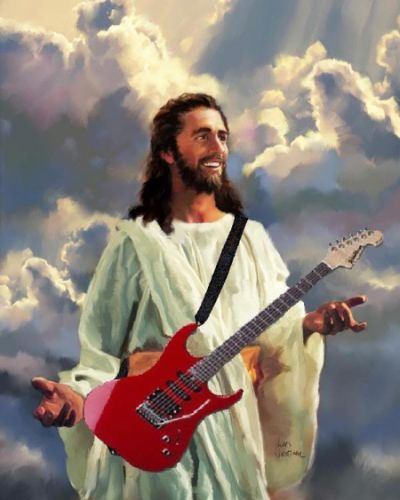 Resultado de imagen de jesucristo con guitarra